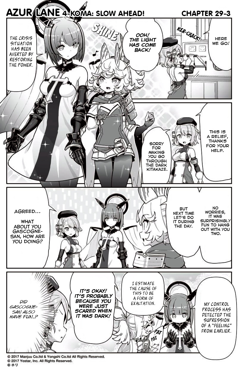 Azur Lane 4-Koma: Slow Ahead Chapter 29 #3