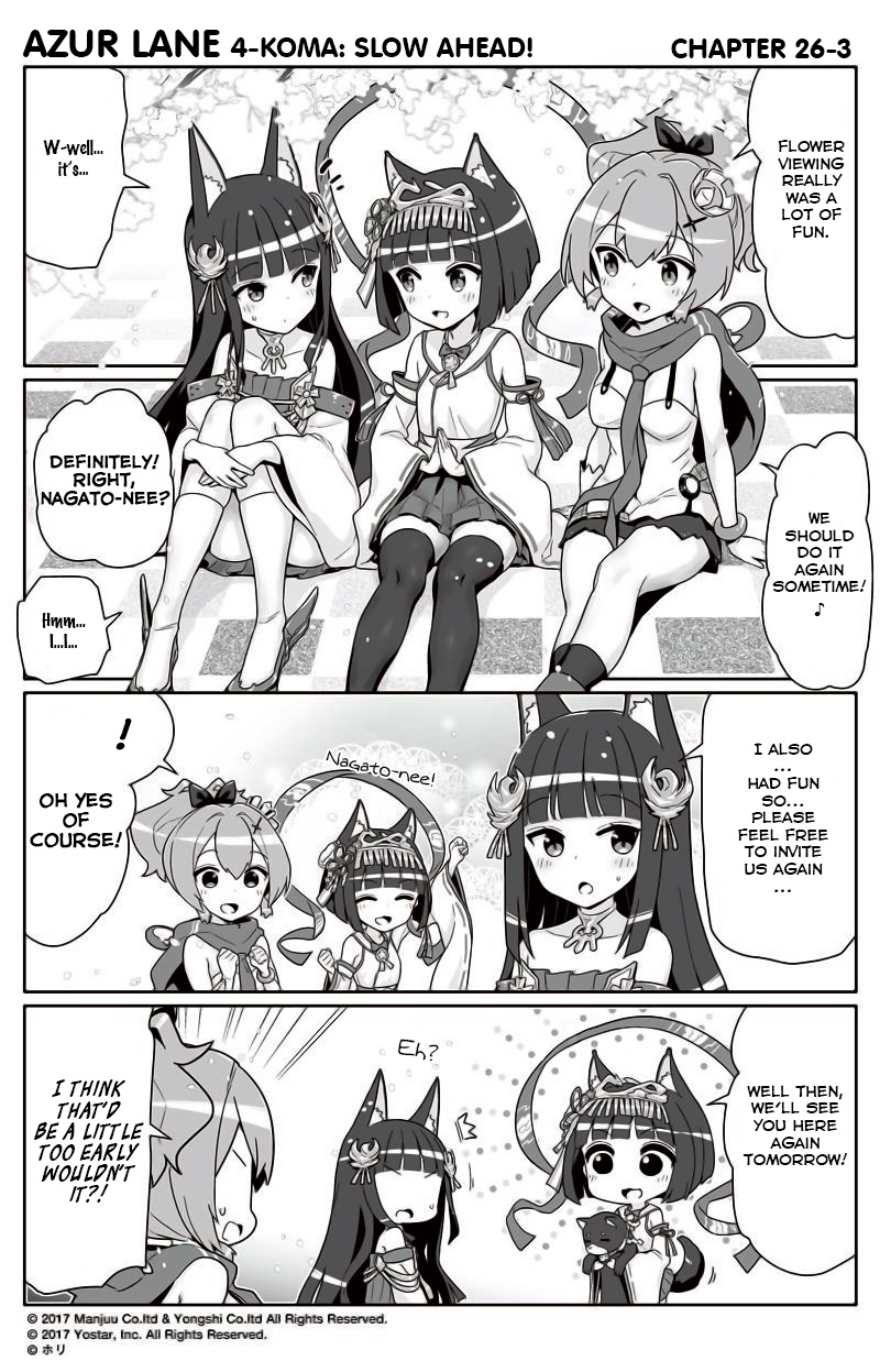 Azur Lane 4-Koma: Slow Ahead Chapter 26 #3