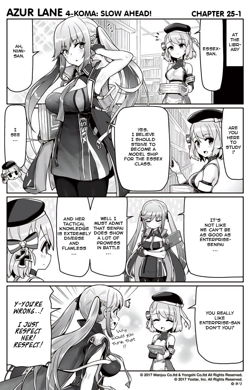 Azur Lane 4-Koma: Slow Ahead Chapter 25 #1