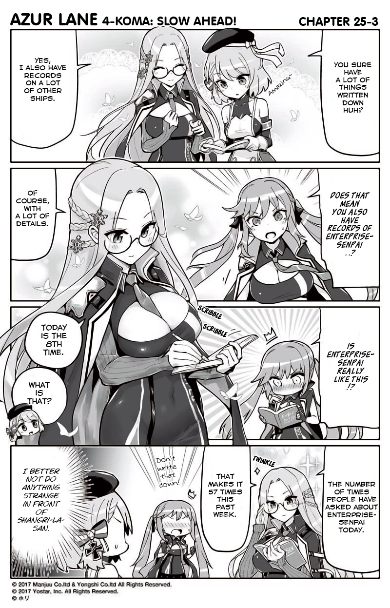 Azur Lane 4-Koma: Slow Ahead Chapter 25 #3