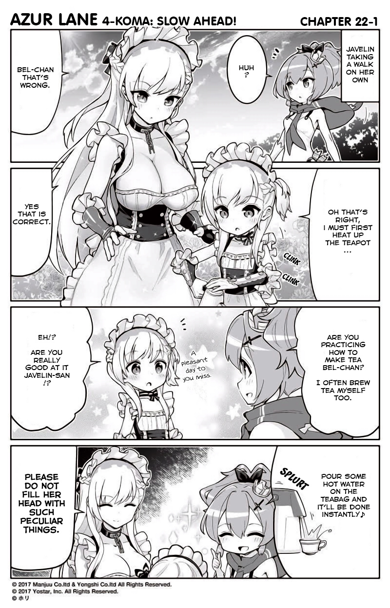 Azur Lane 4-Koma: Slow Ahead Chapter 22 #1