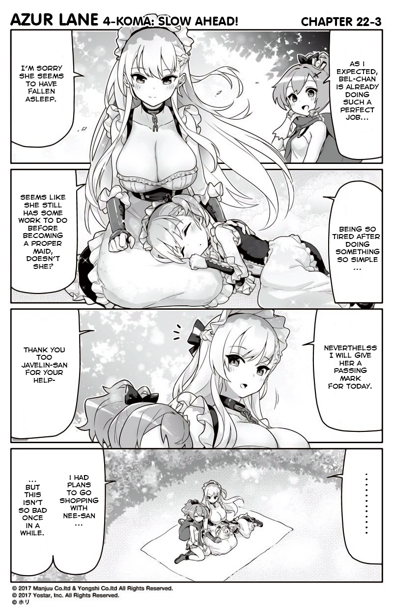 Azur Lane 4-Koma: Slow Ahead Chapter 22 #3