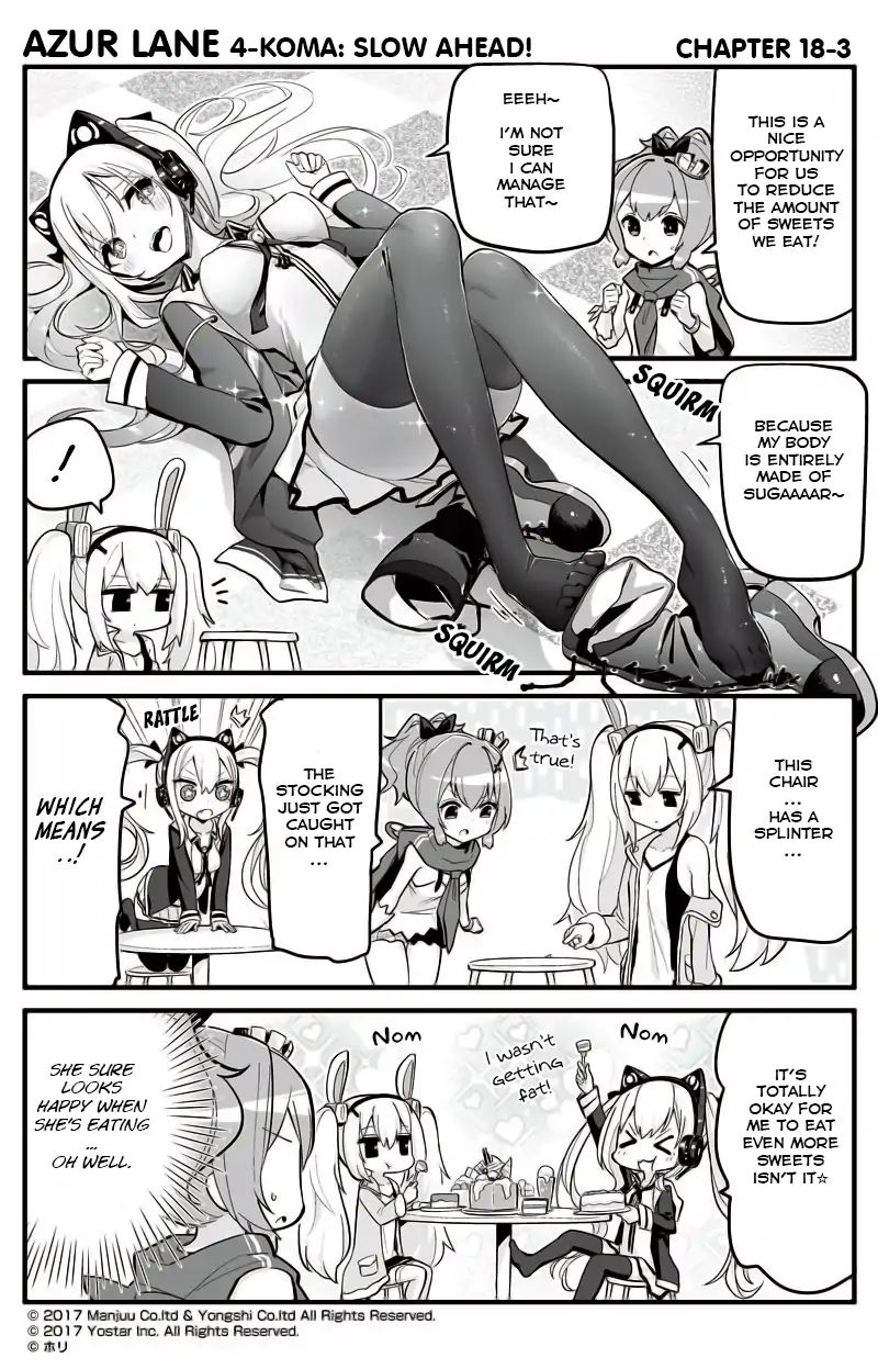 Azur Lane 4-Koma: Slow Ahead Chapter 18 #3