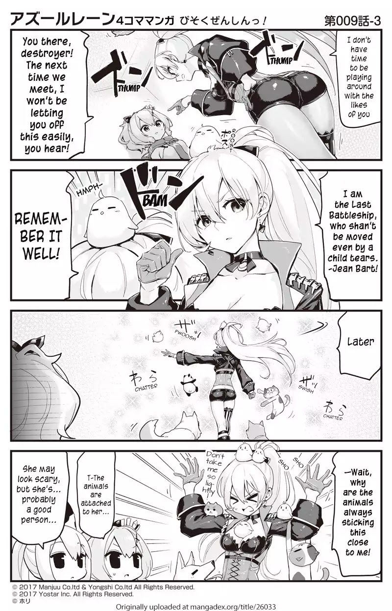 Azur Lane 4-Koma: Slow Ahead Chapter 9 #3