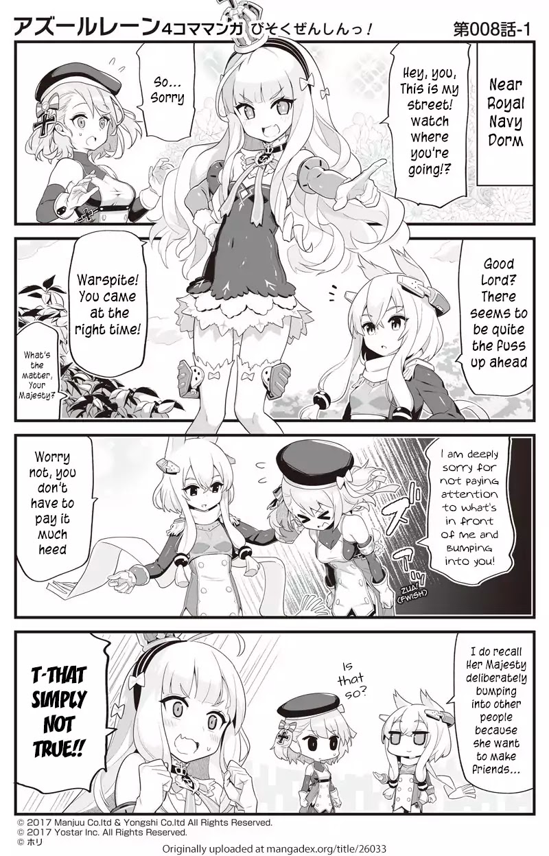 Azur Lane 4-Koma: Slow Ahead Chapter 8 #1