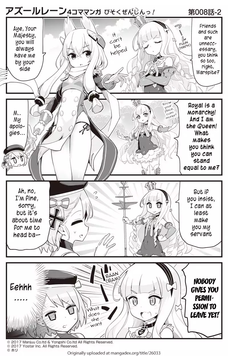 Azur Lane 4-Koma: Slow Ahead Chapter 8 #2