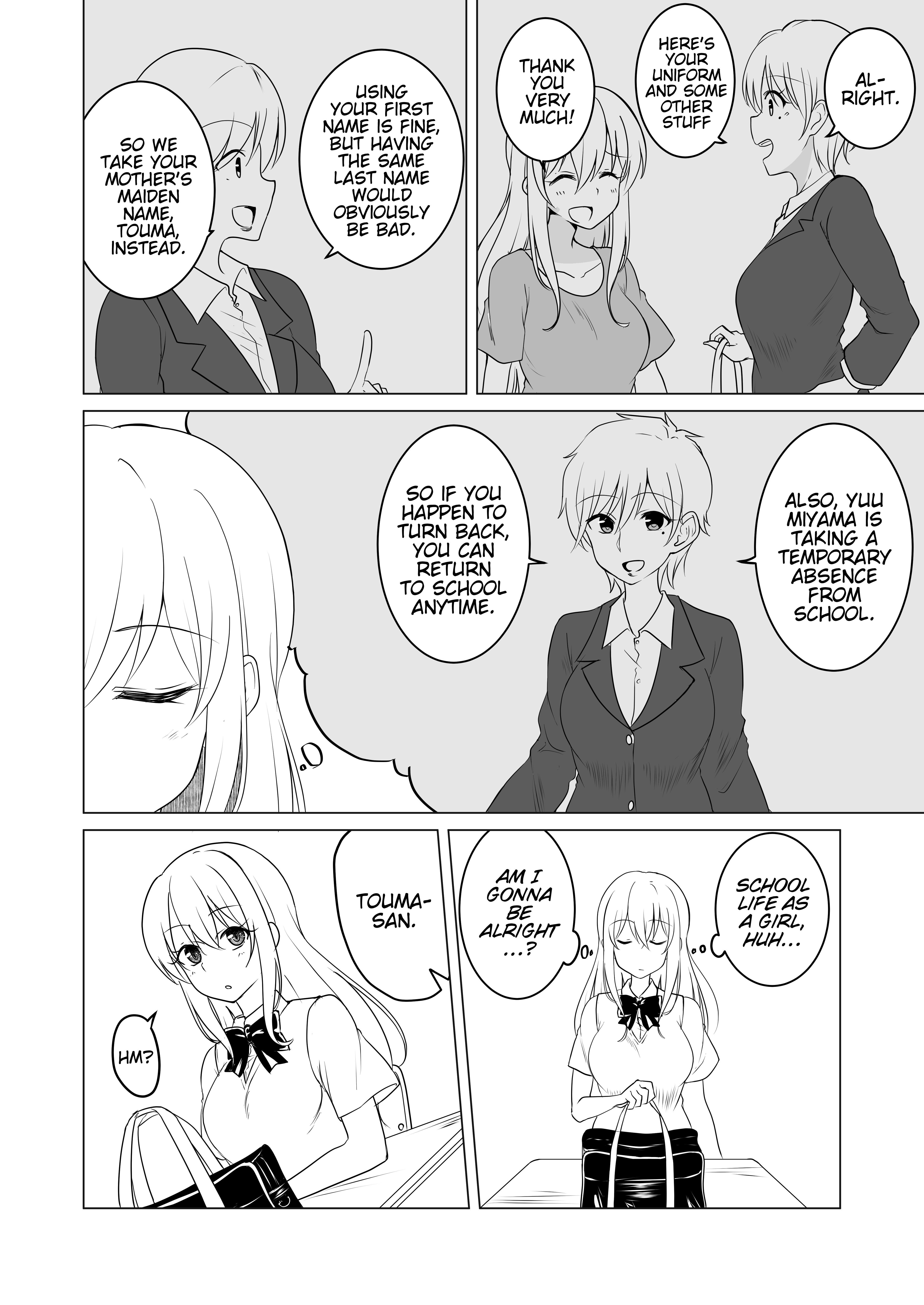 A Boy Who Loves Genderswap Got Genderswapped So He Acts Out His Ideal Genderswap Girl Chapter 26 #2