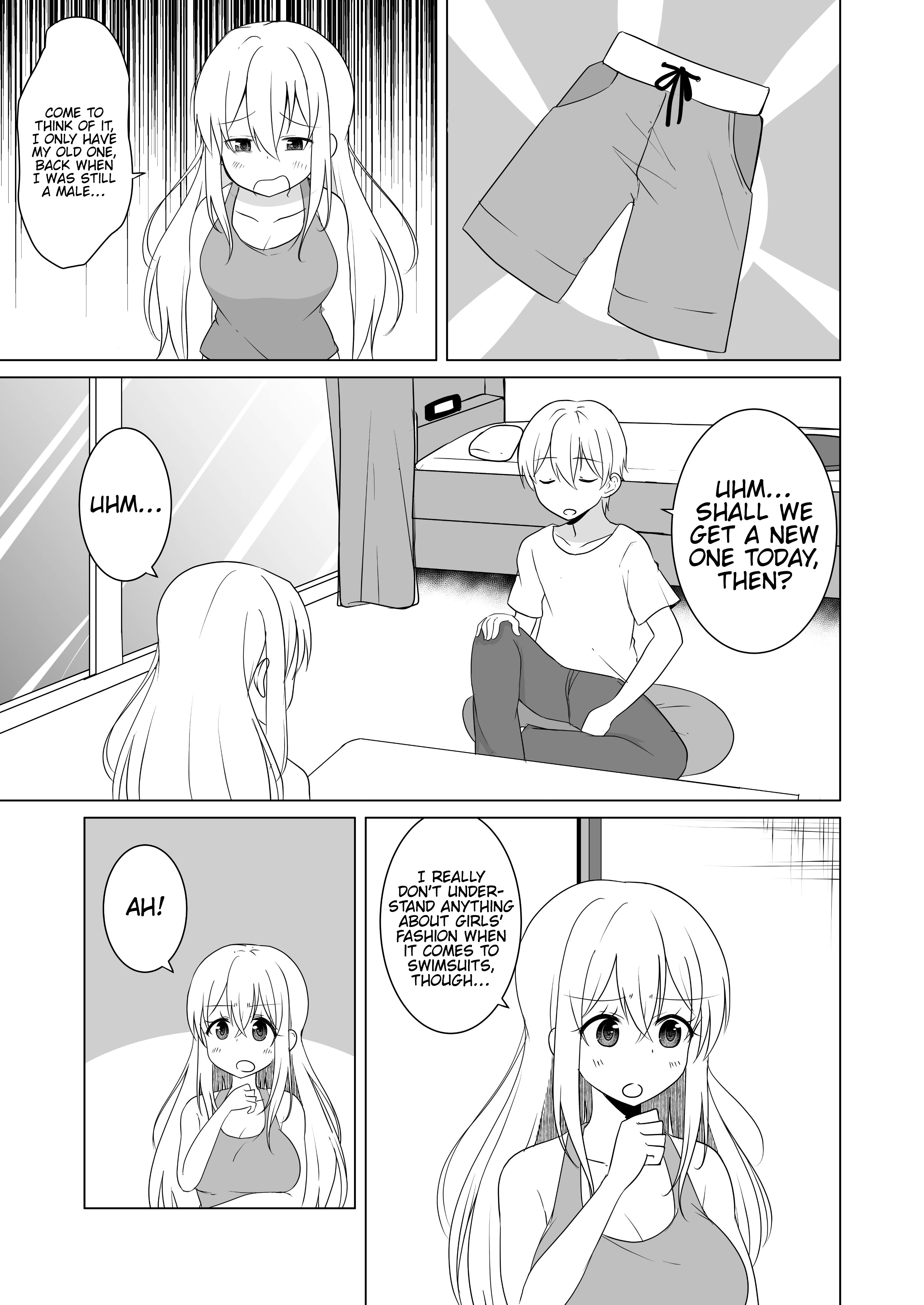 A Boy Who Loves Genderswap Got Genderswapped So He Acts Out His Ideal Genderswap Girl Chapter 14 #3