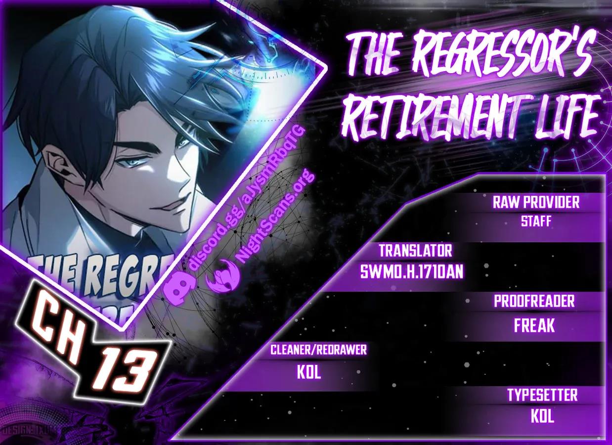 Regressor’S Life After Retirement Chapter 13 #1