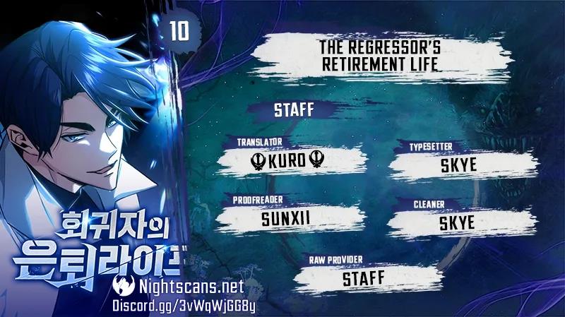 Regressor’S Life After Retirement Chapter 10 #1