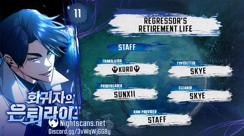 Regressor’S Life After Retirement Chapter 11 #1
