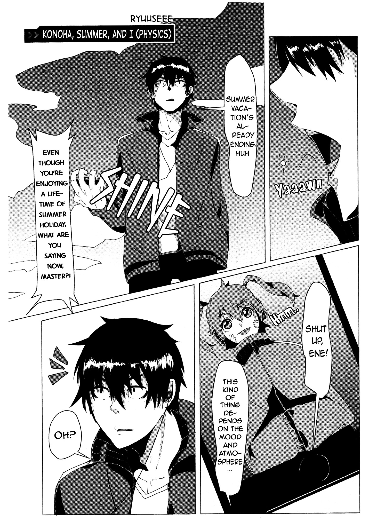 Kagerou Daze Official Anthology Comic -Summer- Chapter 12 #1