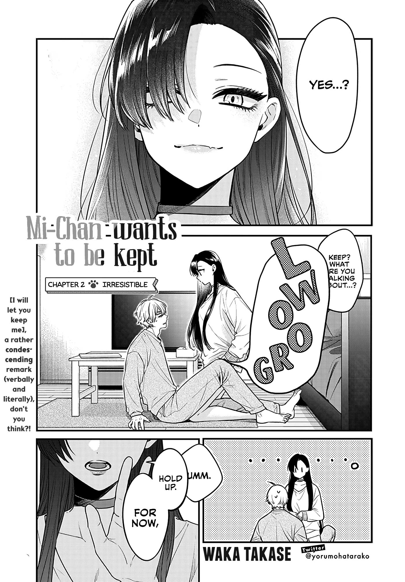 Mi-Chan Wa Kawaretai Chapter 2 #1