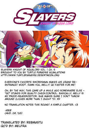 Slayers: Suiriyuuou No Kishi Chapter 5 #38