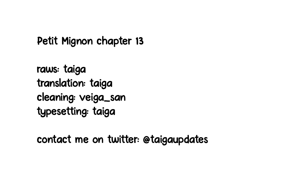 Petit Mignon Chapter 13 #1