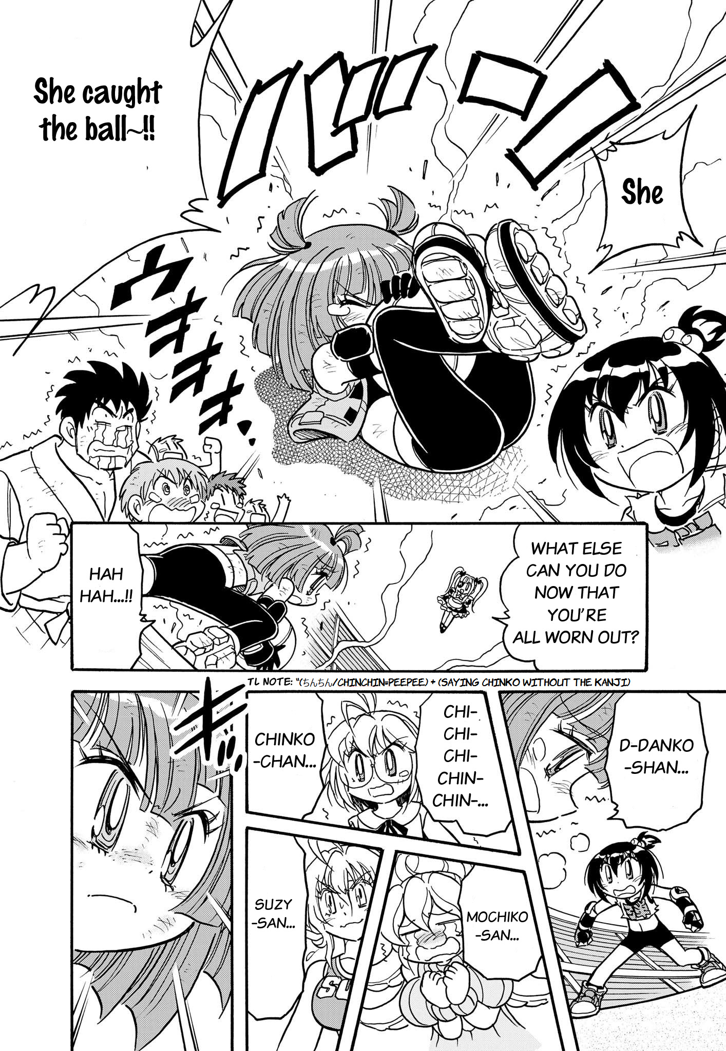 Flaming Ball Girl Dodge Danko Chapter 14 #12