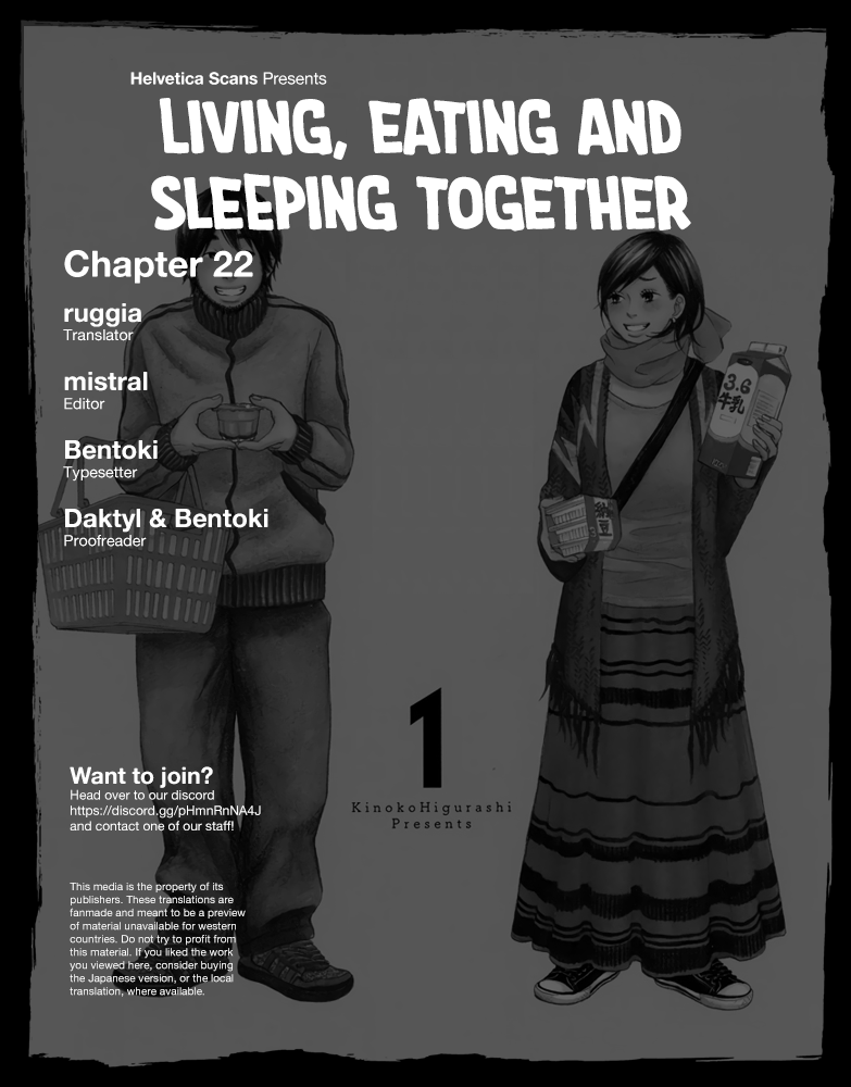 Living, Eating And Sleeping Together Chapter 22 #1