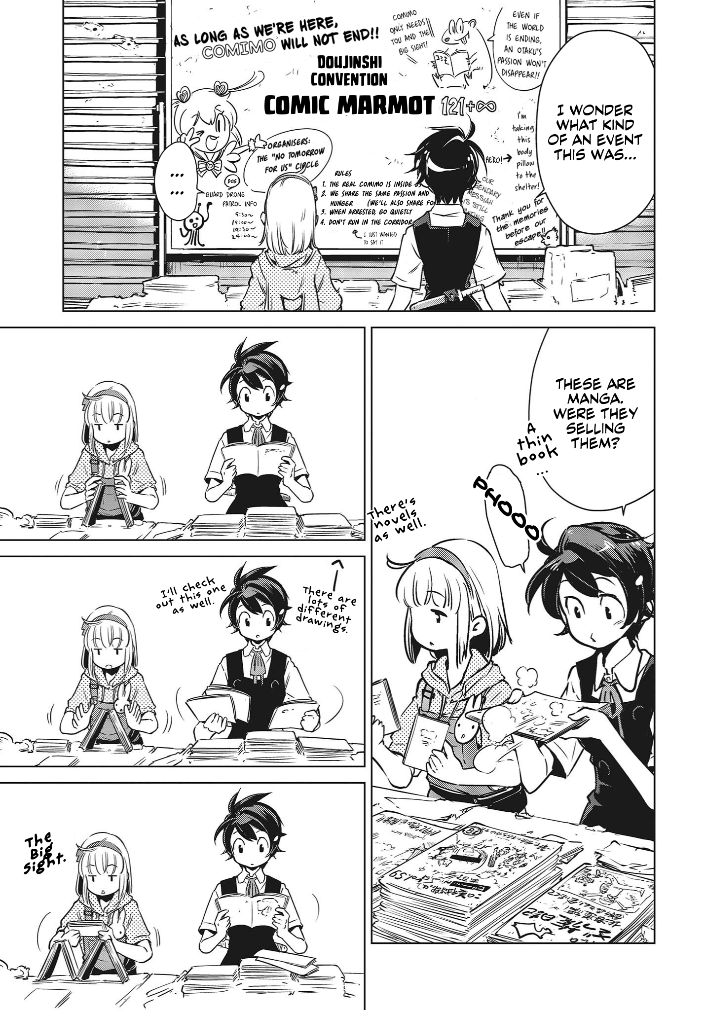 Shuumatsu Touring Chapter 4 #24