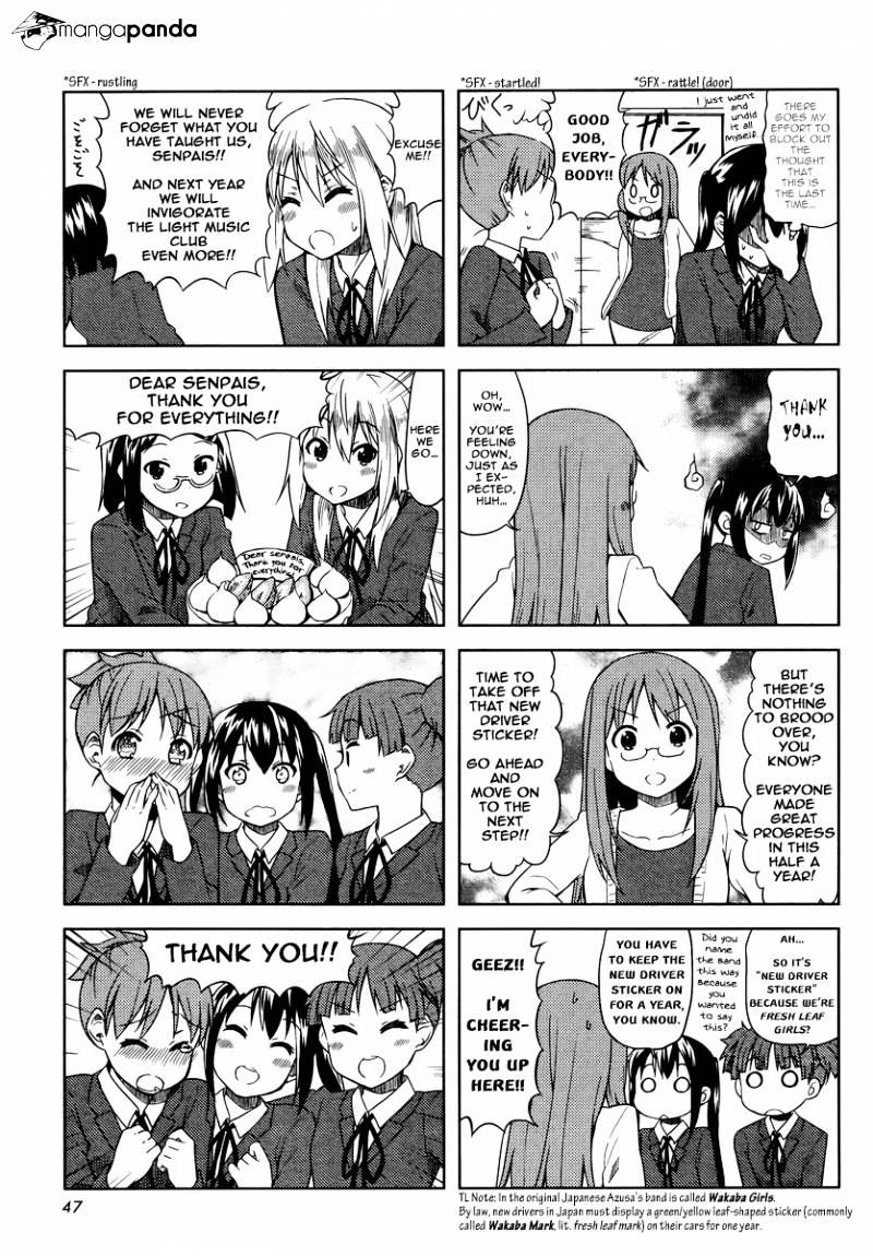 K-On! Chapter 78 #7