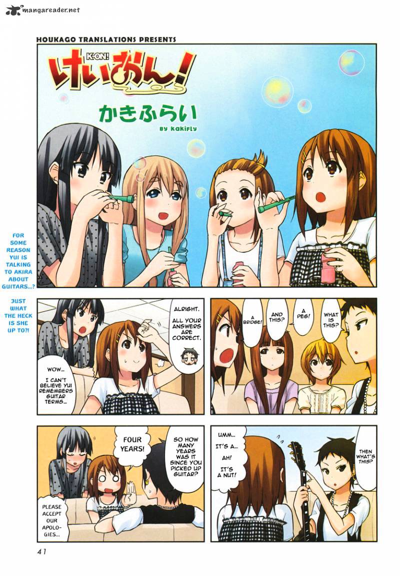 K-On! Chapter 69 #1