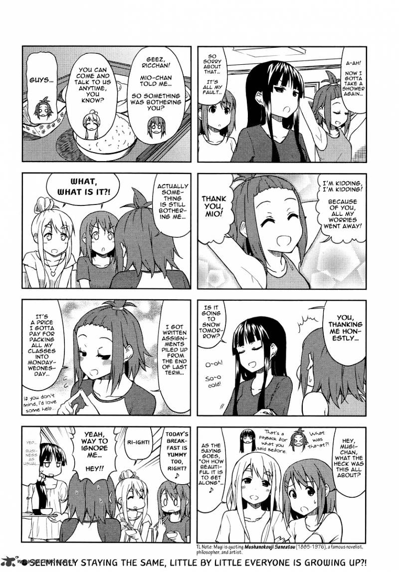 K-On! Chapter 69 #8