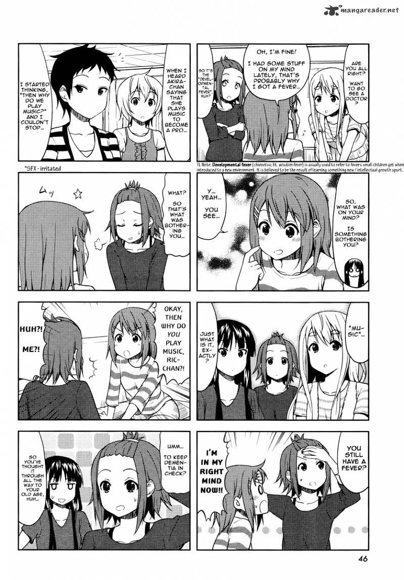 K-On! Chapter 63 #6