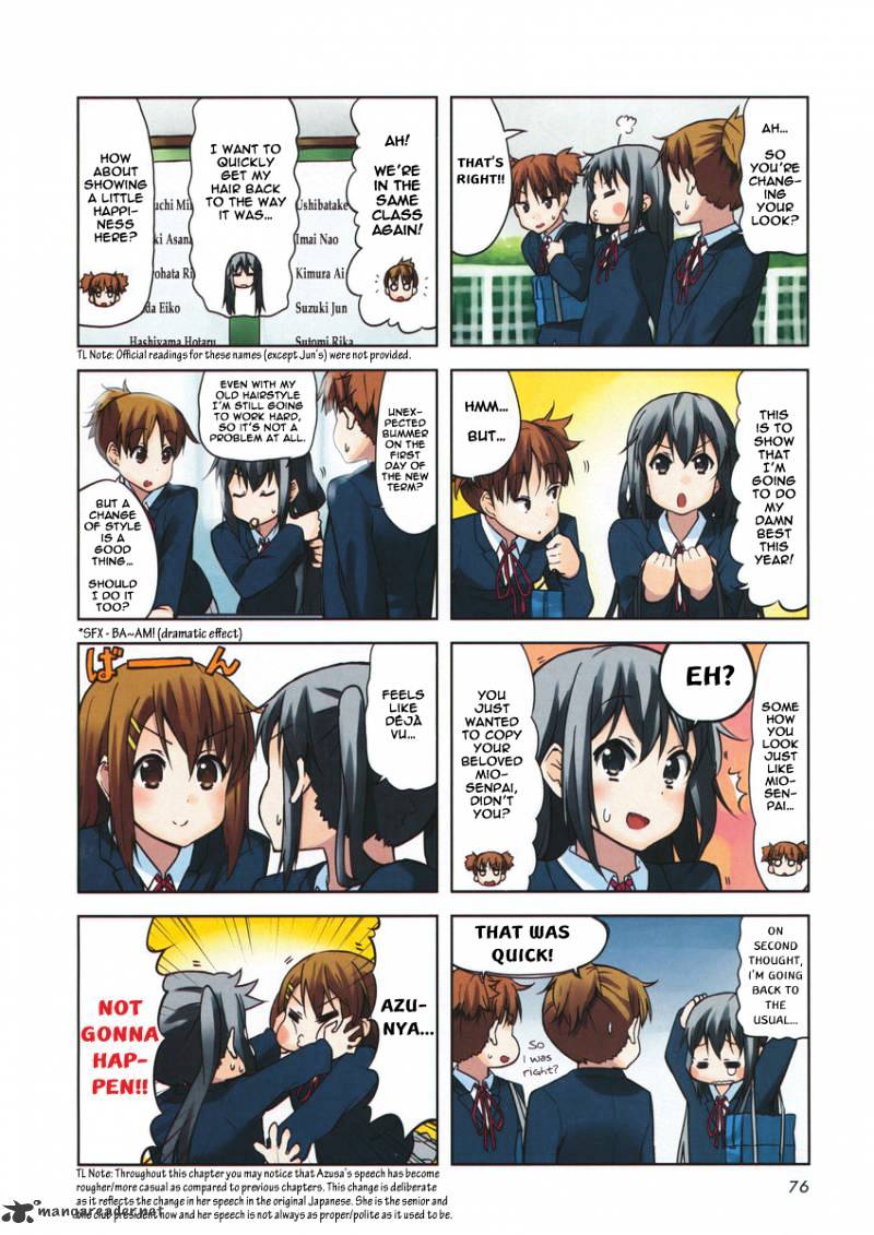 K-On! Chapter 54 #2