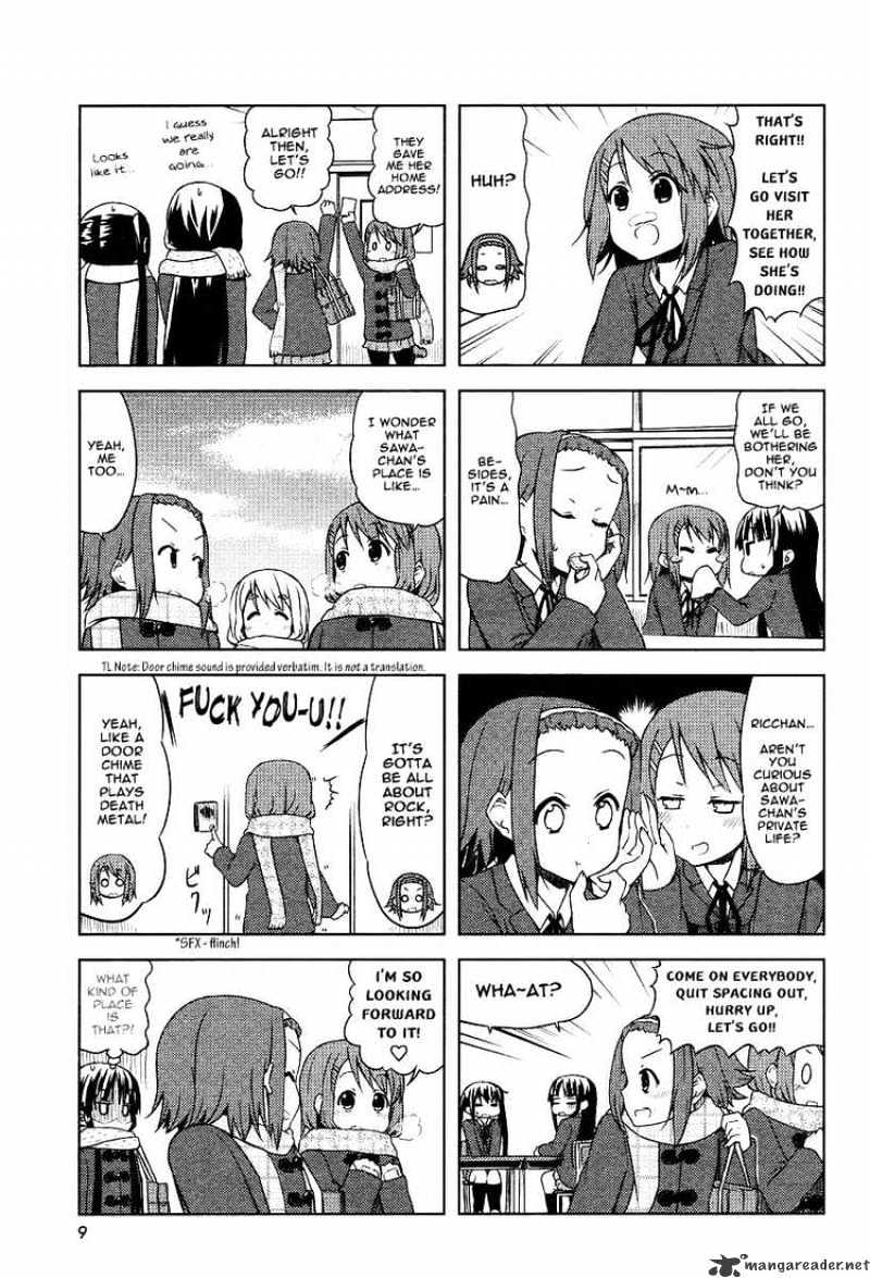 K-On! Chapter 45 #3