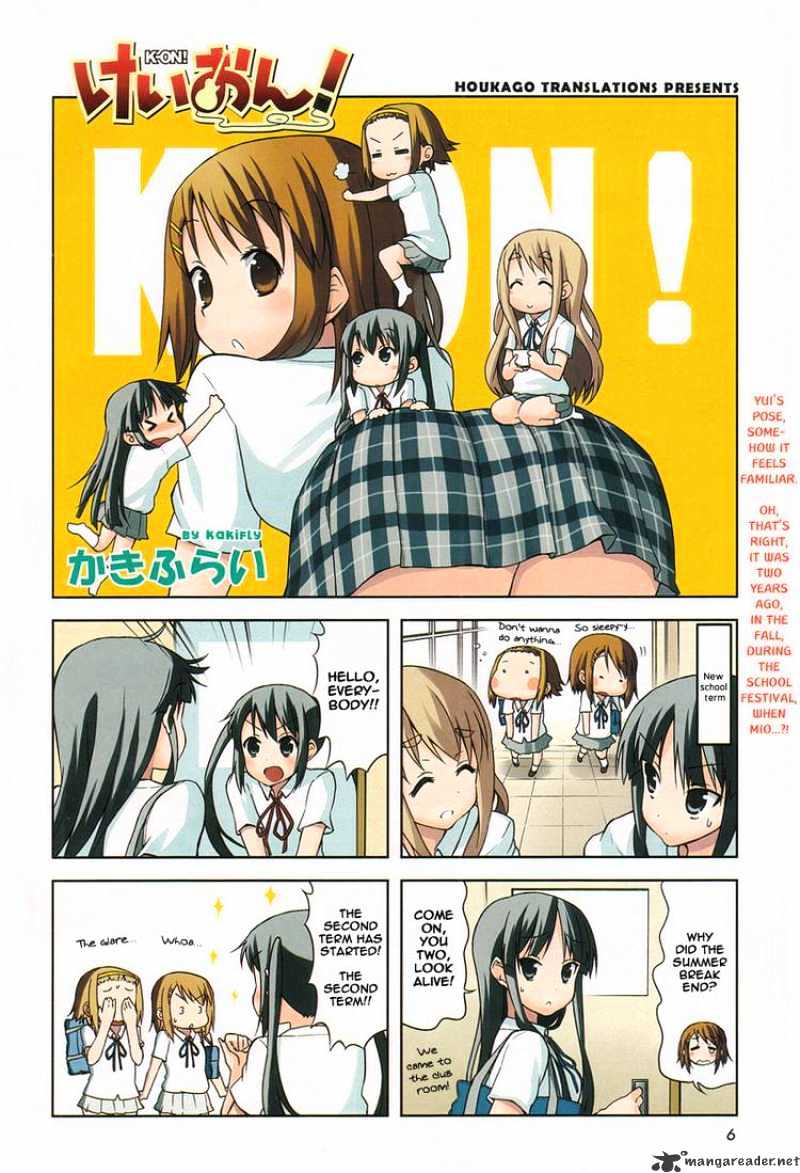 K-On! Chapter 40 #1