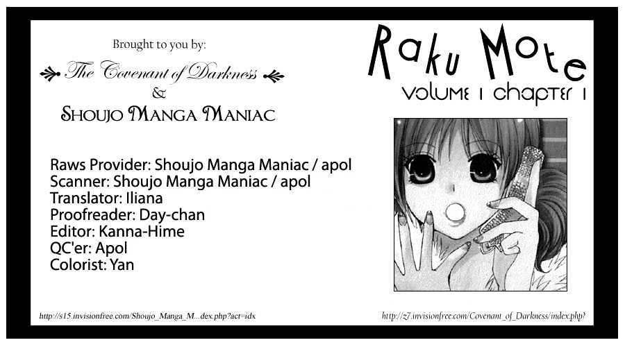 Raku Mote Chapter 1.1 #1