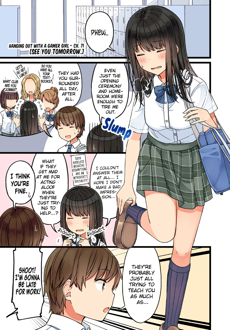 Hanging Out With A Gamer Girl Chapter 71 #1