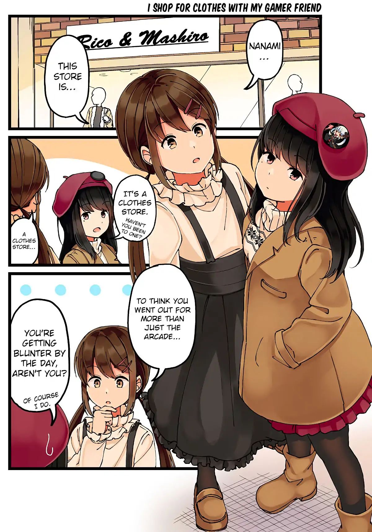 Hanging Out With A Gamer Girl Chapter 12 #1