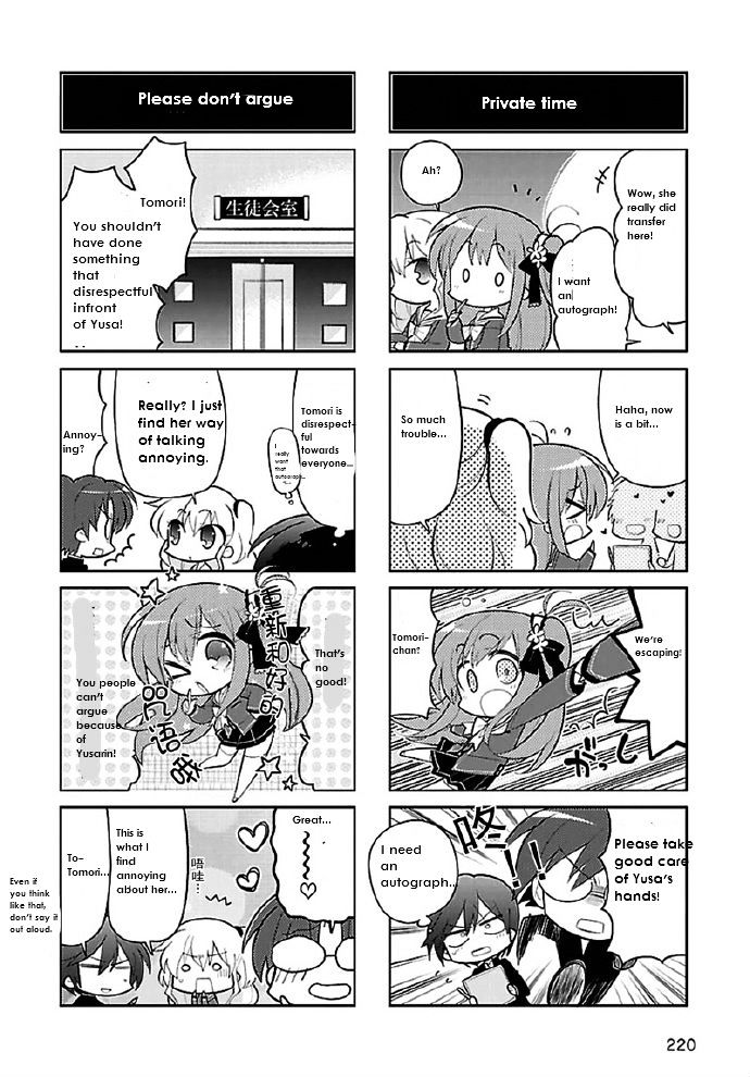 Charlotte The 4-Koma - Seshun O Kakenukero! Chapter 4 #6
