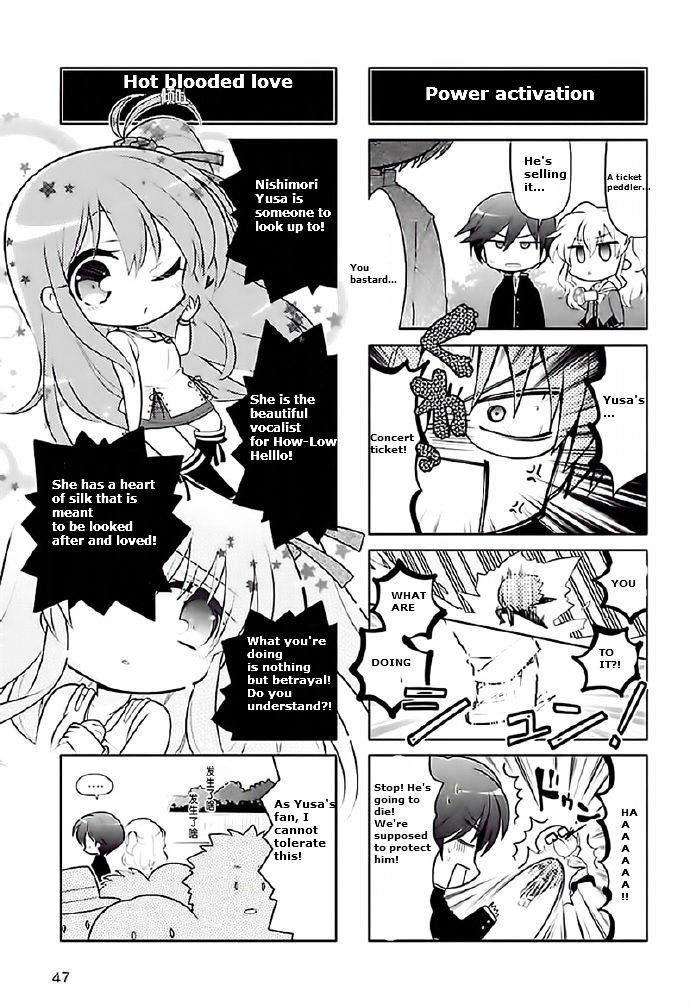 Charlotte The 4-Koma - Seshun O Kakenukero! Chapter 3 #5
