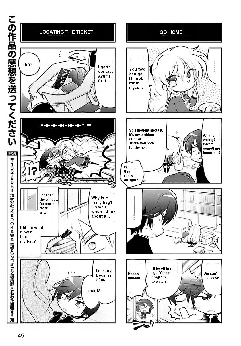 Charlotte The 4-Koma - Seshun O Kakenukero! Chapter 2 #7