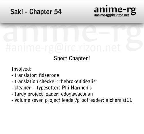Saki Chapter 54 #10