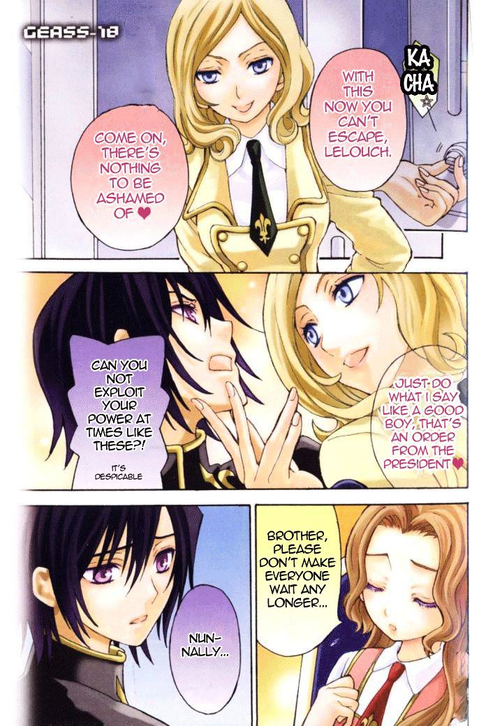 Code Geass: Lelouch Of The Rebellion Chapter 18 #3