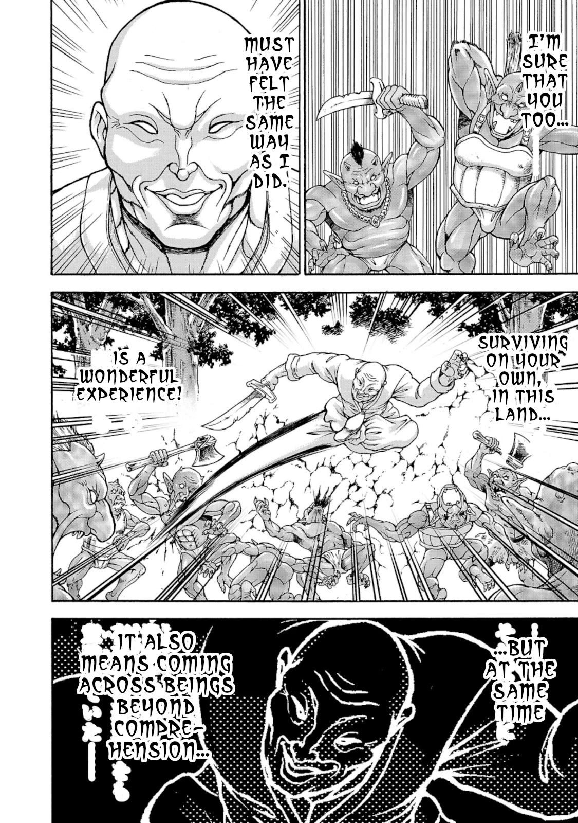 Baki Gaiden - Retsu Kaioh Isekai Tensei Shitemo Ikkō Kamawan! Chapter 36 #6