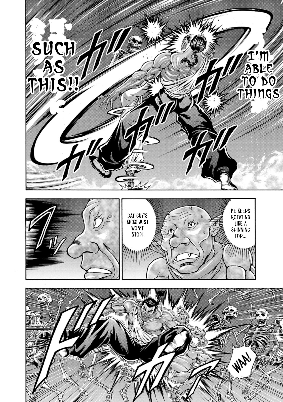 Baki Gaiden - Retsu Kaioh Isekai Tensei Shitemo Ikkō Kamawan! Chapter 34 #12