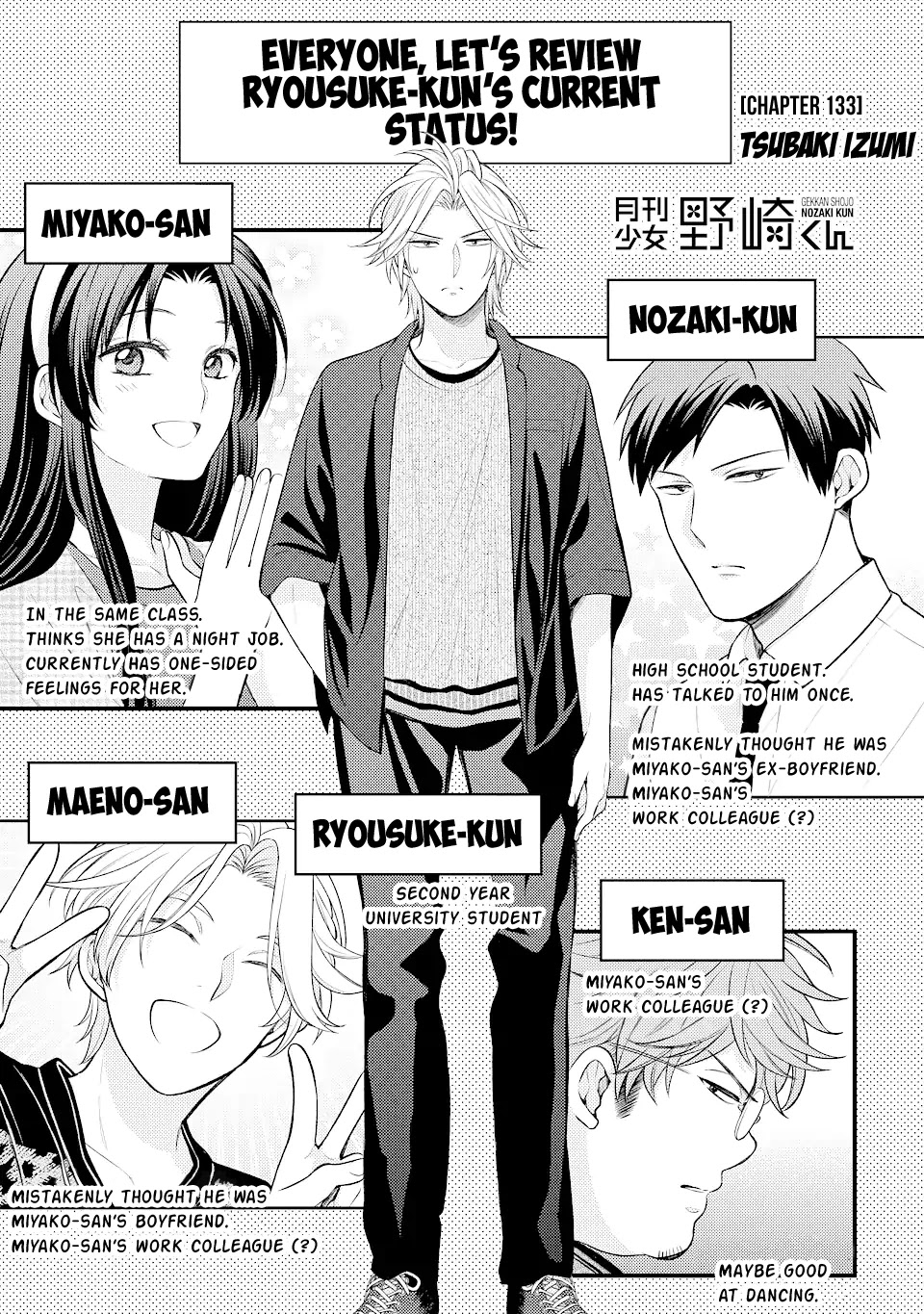 Gekkan Shoujo Nozaki-Kun Chapter 133 #1