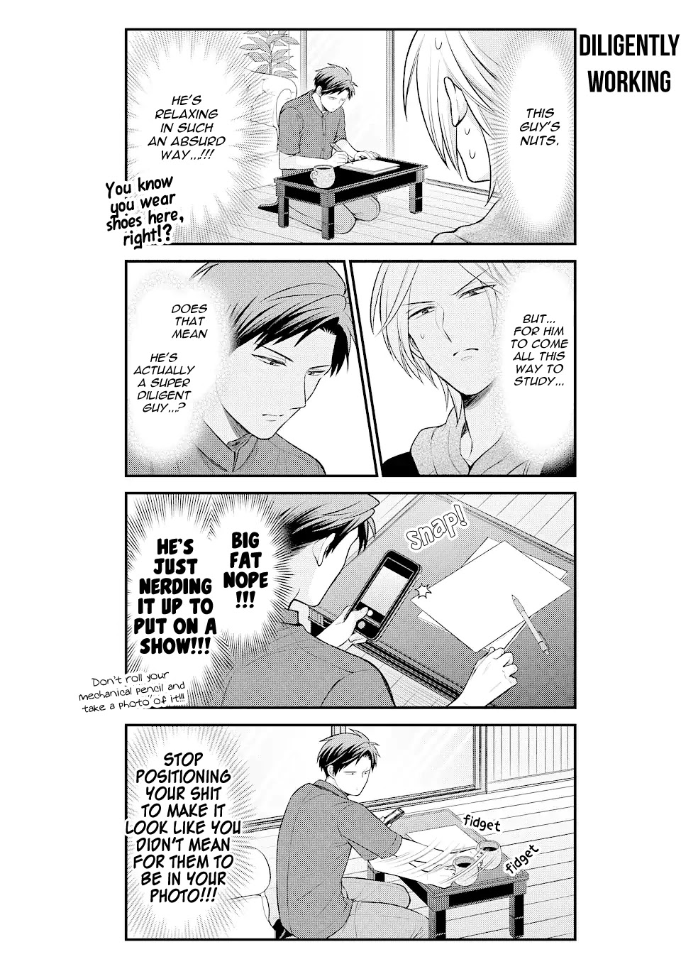 Gekkan Shoujo Nozaki-Kun Chapter 133 #4