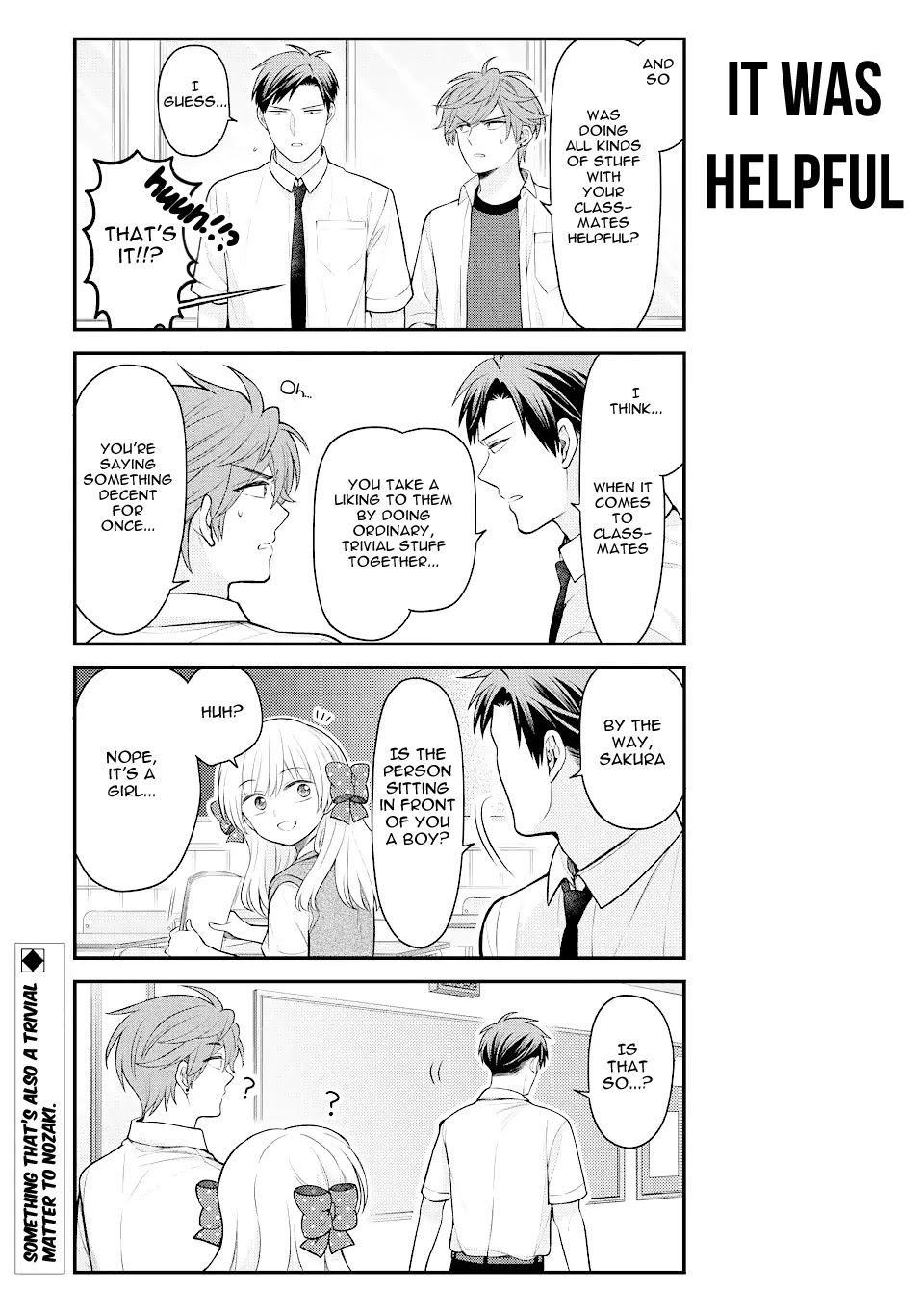 Gekkan Shoujo Nozaki-Kun Chapter 132 #13