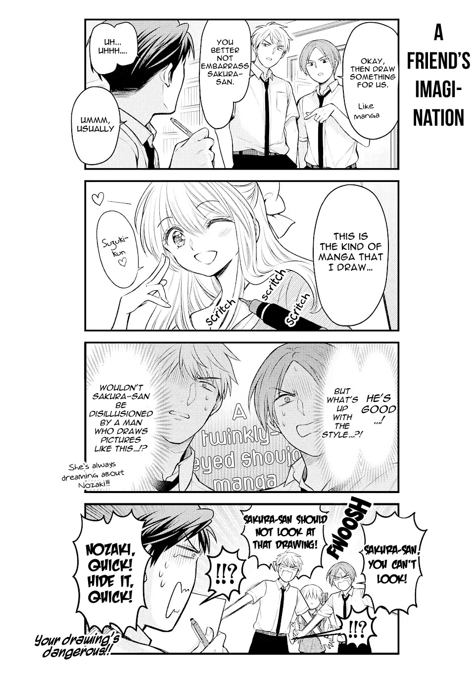 Gekkan Shoujo Nozaki-Kun Chapter 130 #12