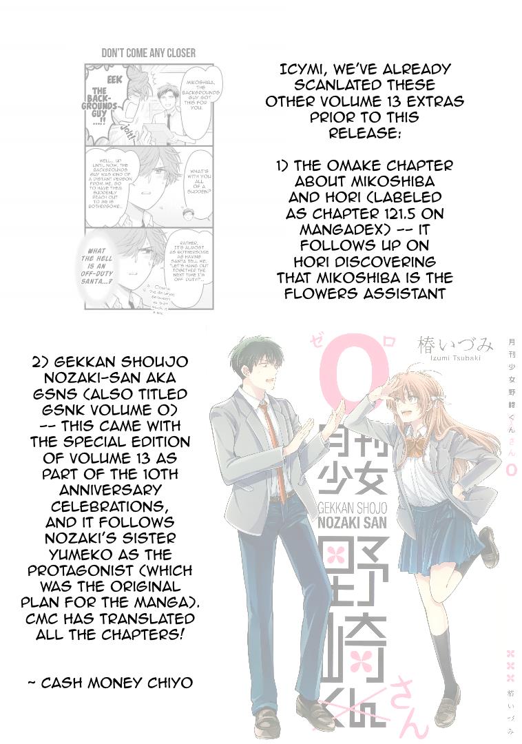 Gekkan Shoujo Nozaki-Kun Chapter 128.5 #31