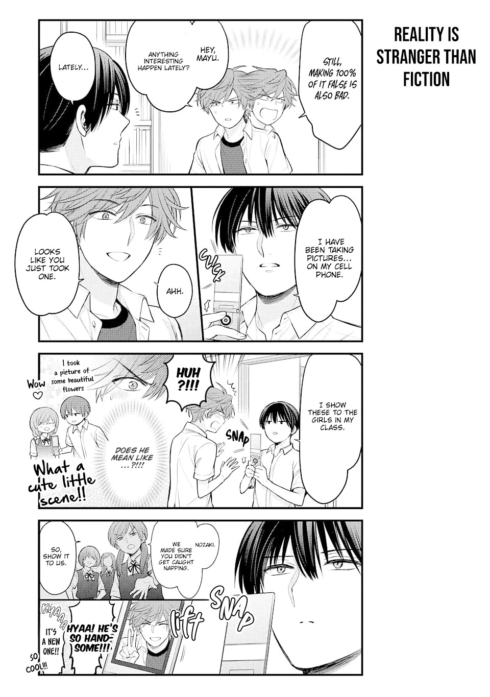 Gekkan Shoujo Nozaki-Kun Chapter 128 #9