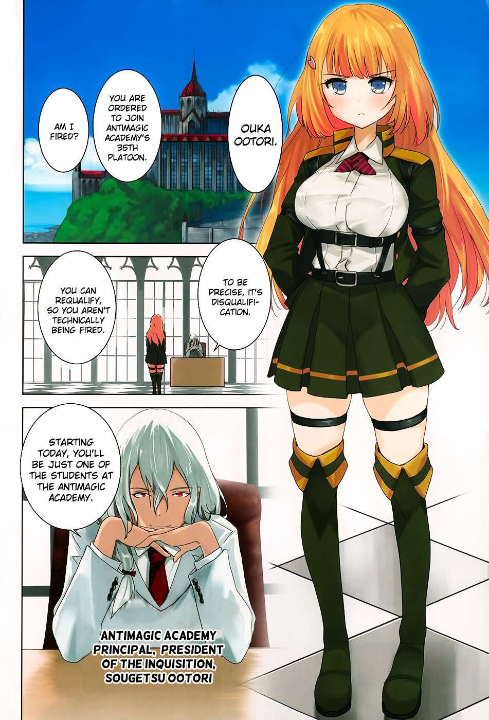 Taimadou Gakuen 35 Shiken Shoutai Chapter 1.2 #4