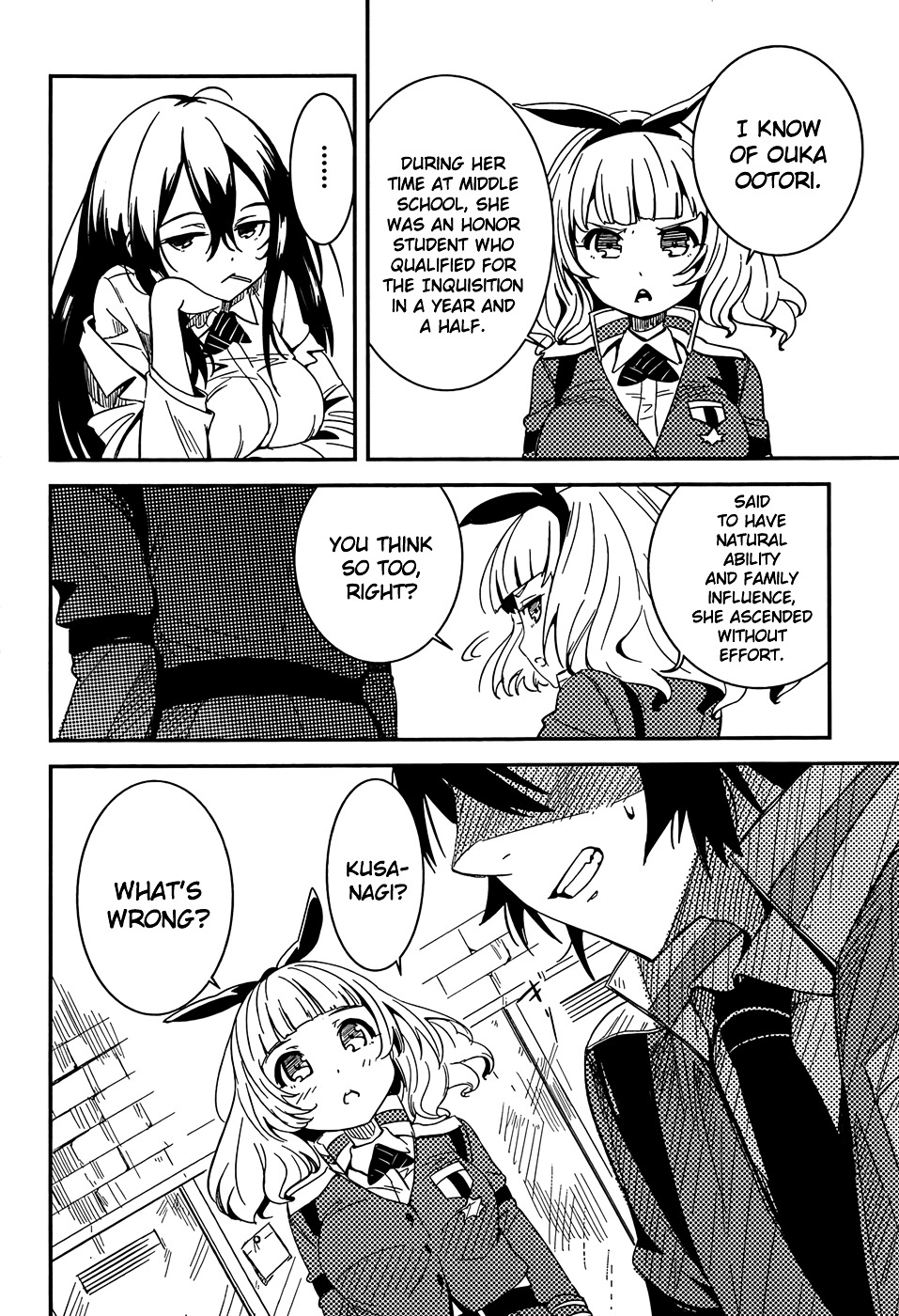 Taimadou Gakuen 35 Shiken Shoutai Chapter 1.2 #31