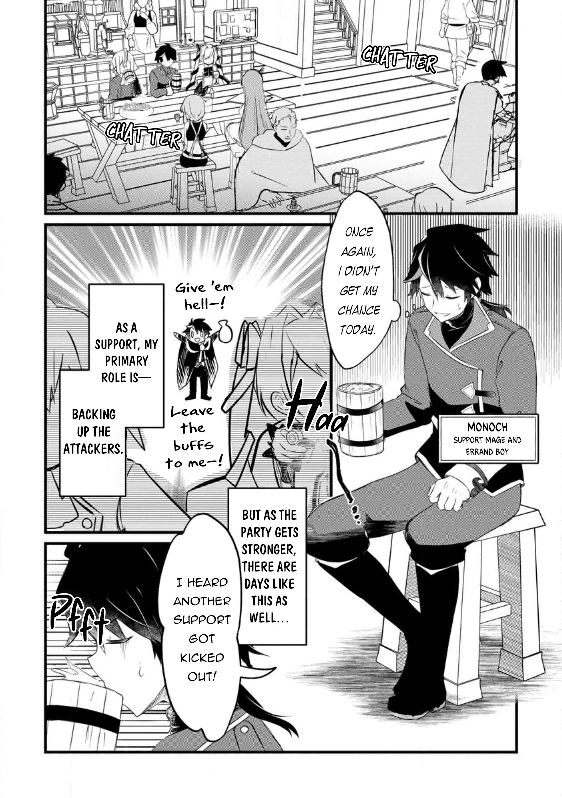 Zatsuyo Gakari Ken Shien Jutsu Shi Ha Party Tsuiho Ni Akogareru Seken Ha Tsuiho Boomnanoni, Ore Wo Kadai Hyoka Suru Party Member Tachi Ga Kesshite Tebanaso To Shitekurenai Chapter 1 #4