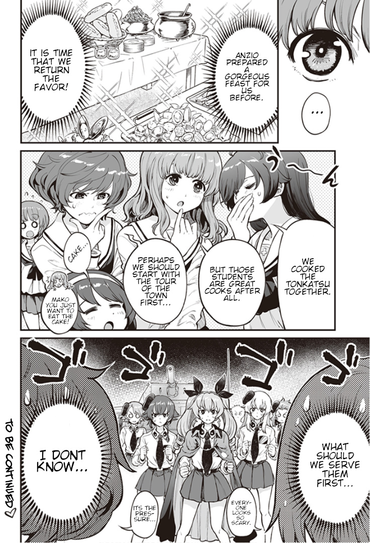 Girls Und Panzer: Avanti! Anzio Koukou Chapter 8 #4