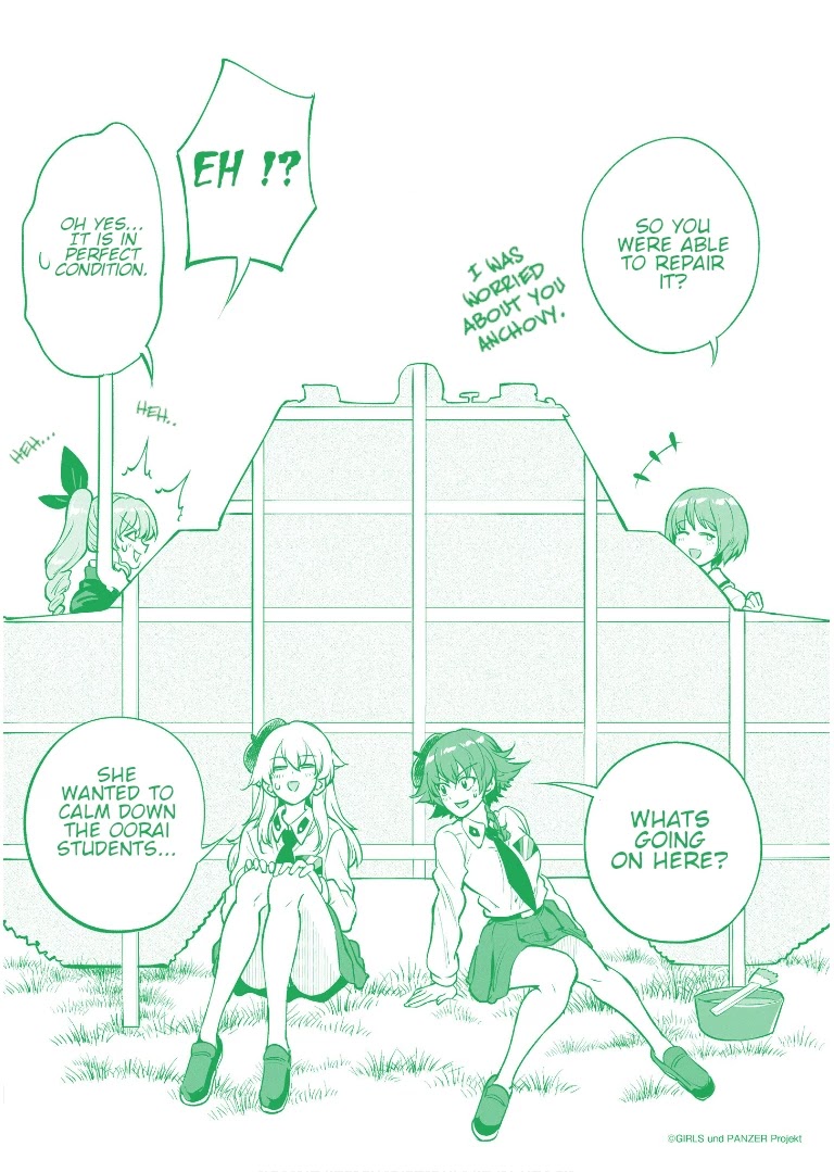 Girls Und Panzer: Avanti! Anzio Koukou Chapter 5 #12